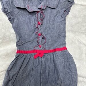 Gymboree denim dress Sz 6